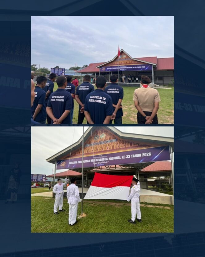 
					Lapas Pasir Pangarayan Gelar Upacara Peringatan Harganas Ke-33, Teguhkan Semangat Kekeluargaan