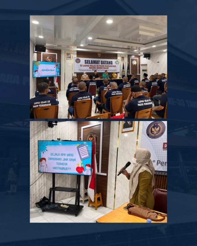 
					Cegah Penyebaran Hantavirus, Lapas Pasir Pangarayan Bersama Puskesmas Rambah Edukasi Warga Binaan