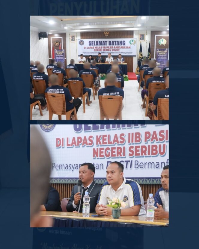 
					Lapas Pasir Pangarayan Fasilitasi Penyuluhan Hukum Posbakum, Tingkatkan Pemahaman Hukum bagi Tahanan
