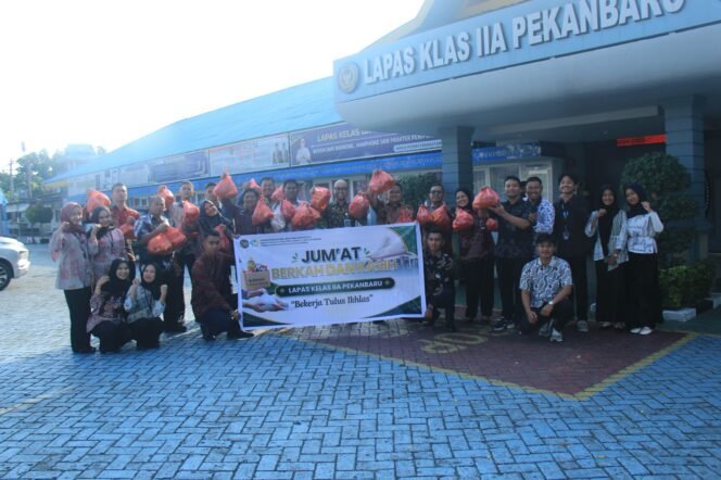 
					Sentuhan Kepedulian Lapas Pekanbaru, Masyarakat Rasakan Manfaat Jumat Berkah