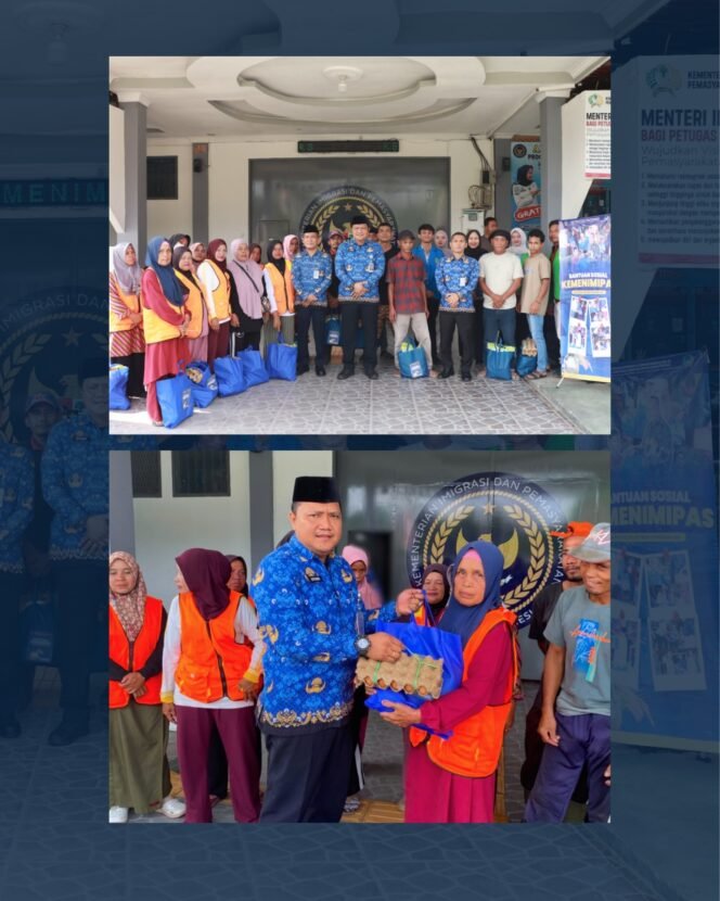 
					Implementasikan Program Aksi Kemenimipas, Lapas Pasir Pangarayan Salurkan Bansos bagi Petugas Kebersihan