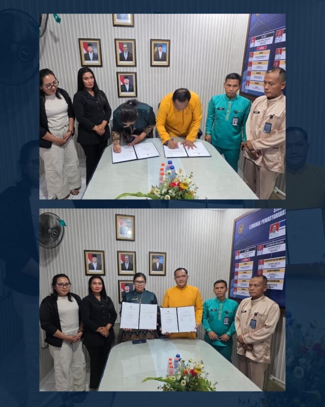 
					Perkuat Pembinaan Kepribadian Warga Binaan, Lapas Pasir Pangarayan Jalin Perjanjian Kerja Sama Pelayanan Kerohanian