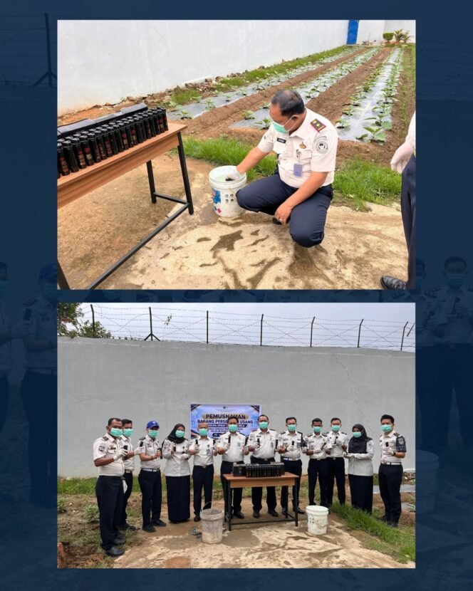 
					Tertib Kelola BMN, Lapas Pasir Pangarayan Musnahkan Persediaan Spray Bubuk Merica Usang
