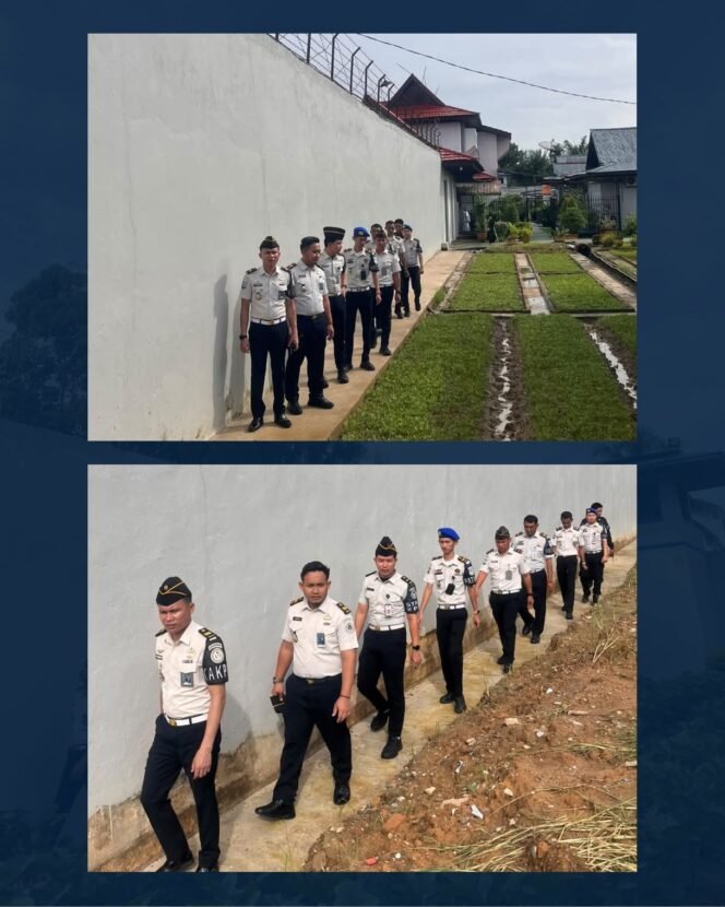 
					Lapas Pasir Pangarayan Gelar Kontrol Keliling Tembok , Pastikan Keamanan dan Ketertiban Tetap Terjaga