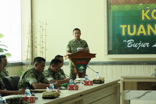 
					Kodam XIX/Tuanku Tambusai Matangkan Rencana Wilayah Pertahanan, Data Lapangan Jadi Kunci
