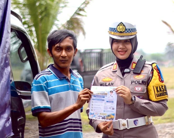 
					Operasi Patuh Lancang Kuning 2026, Satlantas Polres Kampar dan UPT Samsat Bangkinang Periksa Kelaikan hingga Pajak Kendaraan