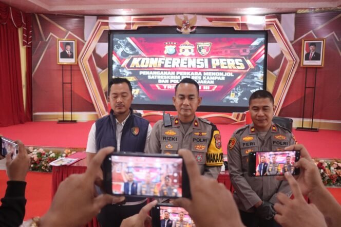
					Konferensi Pers Polres Kampar: 104 Perkara C3, Kasus Pengancaman di Tapung Hulu Jadi Sorotan